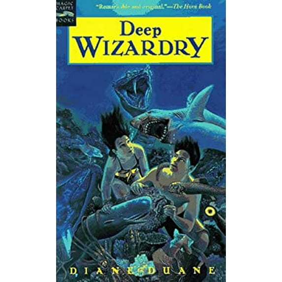 Pre-Owned Deep Wizardry (Wizardry Series) (Paperback) 0152012400 9780152012403