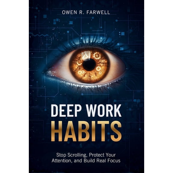 Deep Work Habits: Stop Scrolling, Protect Your Attention, and Build Real Focus, (Paperback)