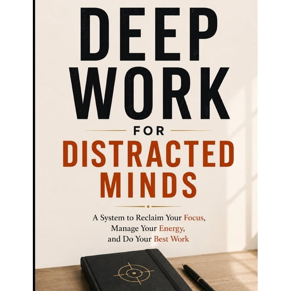Deep Work for Distracted Minds: A System to Reclaim Your Focus, Manage Your Energy, and Do Your Best Work, (Paperback)