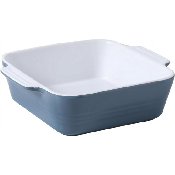 Deep casserole baking pan for lasagna, ceramic pan with handle, oven-safe, suitable for baking and home décor