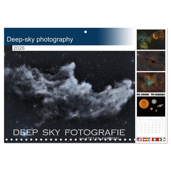 Deep-sky photography (Monthly Wall Calendar 2026 16.5 x 23.4 (open)), CALVENDO 14 Month Calendar