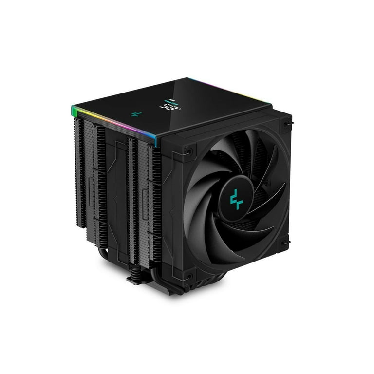 DeepCool AK620 DIGITAL Performance Air Cooler, Dual-Tower Layout, Real-Time  CPU Status Screen, 6 Copper Heat Pipes, 260W Heat Dissipation, Twin 120mm 