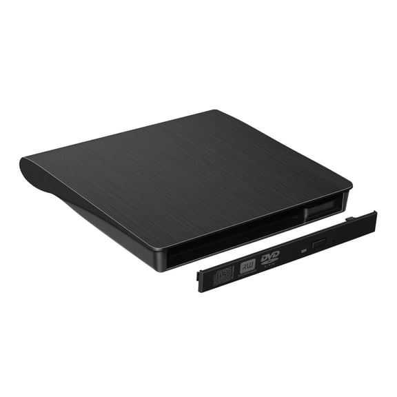 DeepFox 12.7mm USB 3.0 DVD Drive External Optical Drives Enclosure SATA to USB External Case For Laptop Notebook without Drive