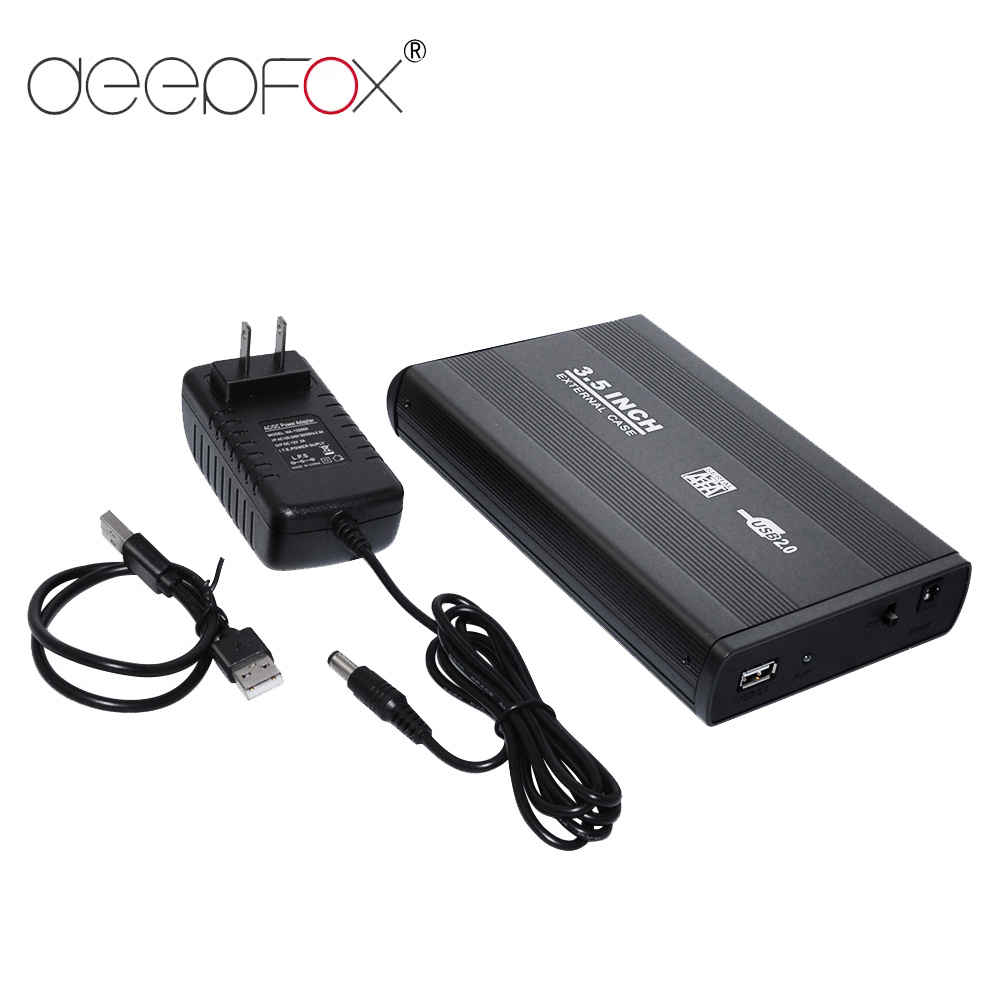 DeepFox 3.5 Inch USB 2.0/3.0 SATA External HDD Disk Hard Drive