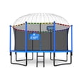 thumbnail image 1 of DeepRoar 12FT Trampolinefor Kids, Outdoor Trampolinewith Enclosure, Basketball Hoop, Lights and Sprinkler, 1200LBS Heavy Duty Trampoline for Outdoor, Backyard, Easy to Install & Last Long, 1 of 5