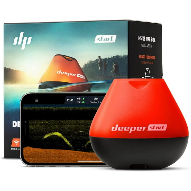 Deeper START Smart Fish Finder Portable Fish Finder and Depth Finder