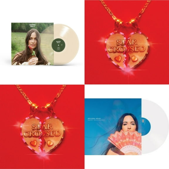 Deeper Well (Transparent Cream LP Vinyl) & Star-Crossed (Sea Foam LP Vinyl) & Star-Crossed (Ruby Red LP Vinyl) & Golden Hour (LP)