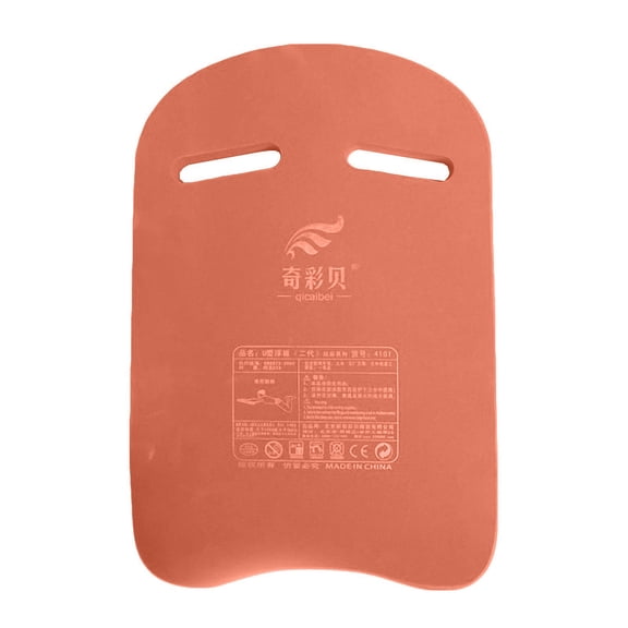 Deepigc EVA Swim Kickboard, Swimming Board with Dual Hand Grips, Pool Floating Training Board Multiple Color Options for Kids Adults Beginner Swimming Leg Exercise, Orange