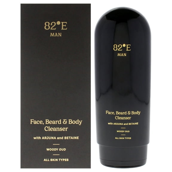 Deepika Padukone Face Beard and Body Cleanser - Woody Oud , 6.7 oz Cleanser