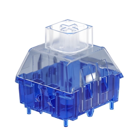 Deeply Sea Whale Lonely Island Linears Tactiles Silents Switches for Mechanical Keyboards Dustproof and Waterproof Box