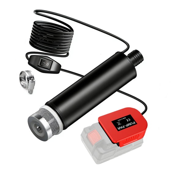 Deeply Well Submersibles Water Pumps Compact Portable Water Transfer Pumps Featuring Sediment Filter for Easily Operate