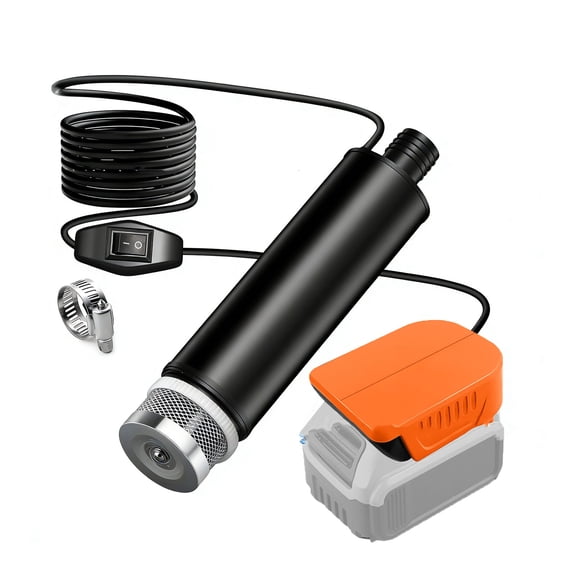 Deeply Well Submersibles Water Pumps Compact Portable Water Transfer Pumps Featuring Sediment Filter for Easily Operate