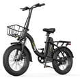 thumbnail image 1 of Deepower K2 Electric Bike for Adults, 20”x3 Fat Tire Ebike with 1200W Peak Motor,25MPH Max Speed, 720Wh Removable Battery Up to 55 Miles Range, Front Suspension,7-Speed Step-Thru Commuter Ebike, 1 of 8