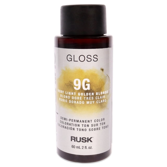 Deepshine Rusk Deepshine Gloss Demi-Permanent Color - 9G Very Light Golden Blonde by ...
