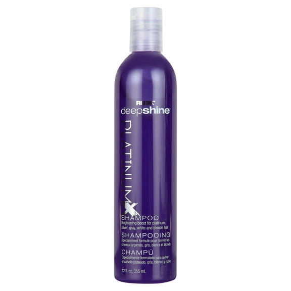 Deepshine PlatinumX Shampoo by Rusk for Unisex - 12 oz Shampoo