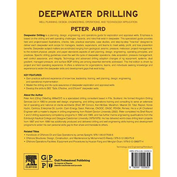 Pre-Owned Deepwater Drilling: Well Planning, Design, Engineering, Operations, and Technology Application [Paperback] Aird, Peter