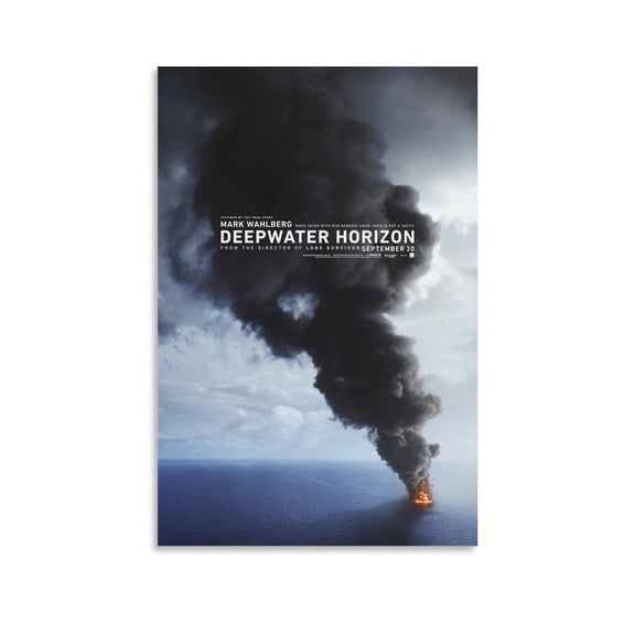 Deepwater Horizon Classic Movie Poster Canvas Wall Art Prints Poster Gifts Photo Picture Painting Posters Room Decor Home Decorative 12x18inch(30x45cm)