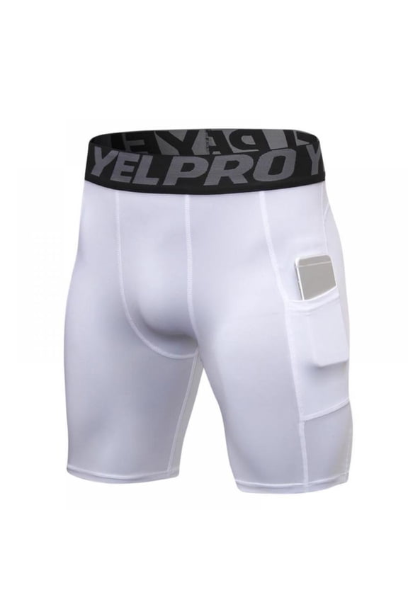 Compression Shorts Men Underwear For Men Running Shorts Workout Men's Compression Running Shorts With Perfect Pocket Boxer Athletic Workout Underwear