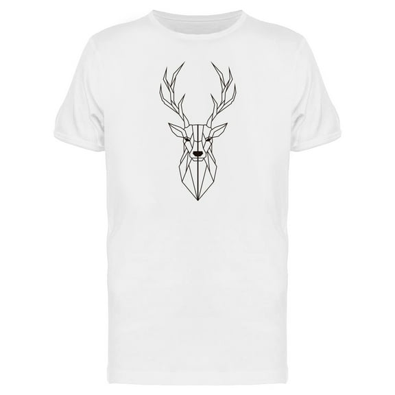 Deer Abstract Design Tee Men's -Image by Shutterstock
