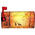 thumbnail image 1 of Deer Animal Autumn Forest Mailbox Magnetic Post Mailbox Cover Garden Decor Outdoor Large 25.5" X 21", 1 of 5