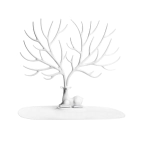 Deer Antler Jewelry Storage Rack Desktop Organizer for Earrings, Rings, Bracelets & Watches, Minimalist Home Decor Display Stand