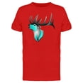 thumbnail image 1 of Deer Bicolor Logo T-Shirt Men -Image by Shutterstock, Male Large, 1 of 2