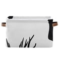 thumbnail image 1 of Deer Black Storage Bins Baskets With Handles Storage Box Clothes Organizer Organization Toys, 1 of 7