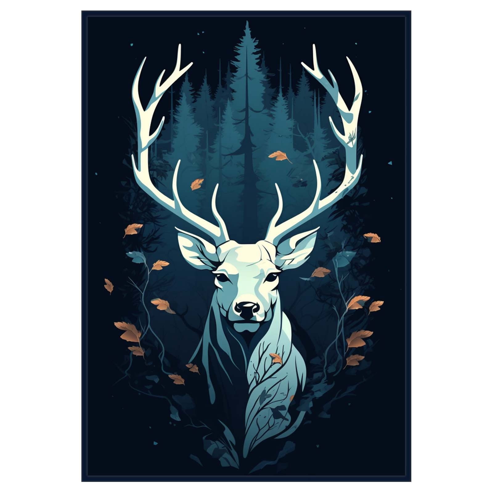 Deer Blanket Super Soft Flannel All Season Lightweight Living Room