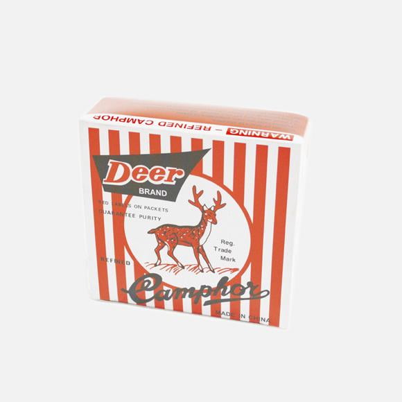 Deer Brand Refined Camphor Block 0.8 0z (Box of 20) 1 lb