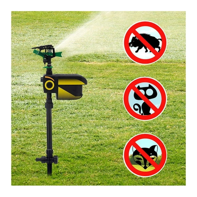 Deer & Cat Outdoor Solar Powered Cat Deterrent for Garden Rabbit & Dog for Yard Activated