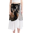 thumbnail image 1 of Deer Chiffon Women's Beach Dress with Polyester Straps - Ideal Beach Skirts for a Stylish Day under the Sun!, 1 of 1