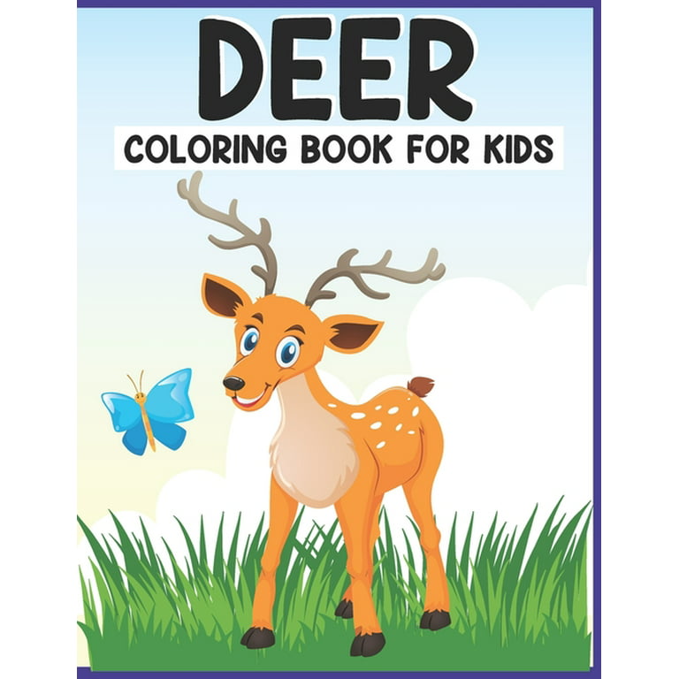 Autumn Coloring Book For Kids Ages 4-8: A Collection of Fun & Cute