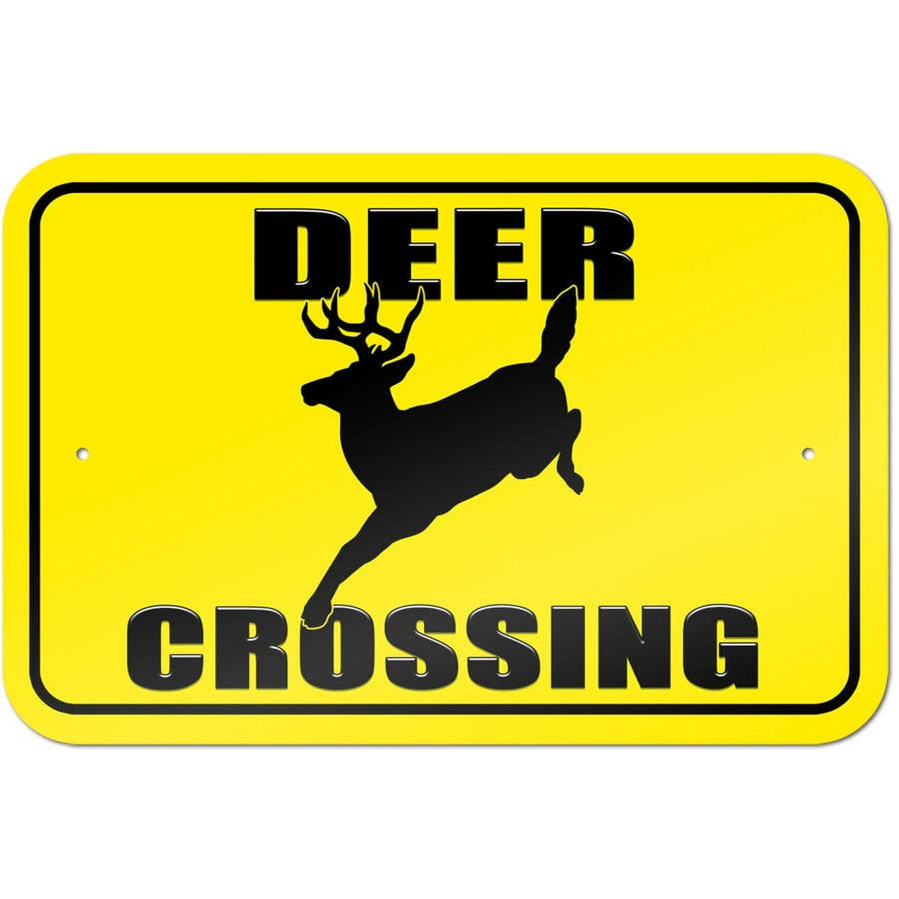 Deer crossing sign - .de