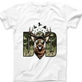 thumbnail image 1 of Deer Dad T-Shirt – Camo Hunting Graphic Tee with Cool Antler Buck in Sunglasses, Funny Father’s Day Gift for Outdoorsy Dad, Hunter Shirt, 1 of 7