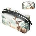 thumbnail image 1 of Deer Digital Pouch with Oxford Fabric, Waterproof, Size 5.9x9.44x3.14 in, Cord Organizer, Charger Organizer, Bag Cable Organizer, Electronic Travel Case Organizer, 1 of 6