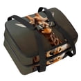 thumbnail image 1 of Deer Double Layered Insulated Refrigerated Large Capacity Lunch Bag with Two Compartments - Carry by Hand - 7.1x11.4x16.1 Inches, 1 of 6