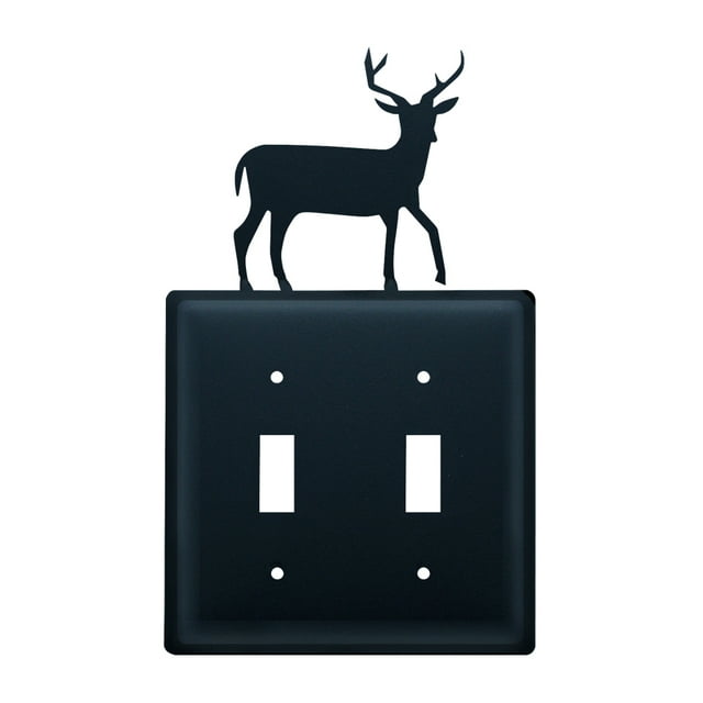 Deer - Double Switch Cover