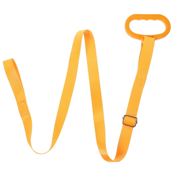 WRITWAA Orange Nylon Webbing Deer Drags Rope Adjustable Heavy Duty Sturdy Hunting Strap