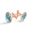 thumbnail image 1 of Deer Elegant Men's Cufflink, Cuff Link, and Shirt Clip Set - Suitable for Formal Attire - Made of Stainless Steel, 1 of 6