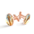 thumbnail image 1 of Deer Elegant Silver Jewelry Cufflinks Set for Formal Attire, Made of Stainless Steel, for Any Occasion, 1 of 6