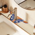 thumbnail image 1 of Deer Face Sink Splash Guard Faucet 14.7x5.4in Drying Mat Drying Mat Absorbent Pad for Bathroom Kitchen 2PCS, 1 of 7