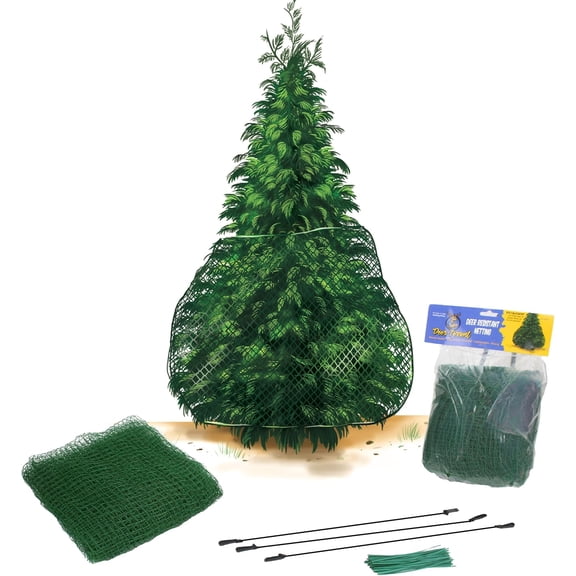 Deer Fencing – Heavy Duty Bird Netting, Chicken Coop, Fruit Trees, Plants, Plastic Fence, Bird Screen, Outdoor Cover, Garden Protection, Net Material, 18'x 5'