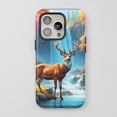 thumbnail image 1 of Deer For All iPhone Series Protective Phone Case Nature Landscape Multicolored, 1 of 7
