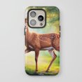 thumbnail image 1 of Deer For All iPhone Series Protective Phone Case Nature Wildlife Green Brown, 1 of 7