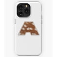 thumbnail image 1 of Deer Fur Texture Letter A Monogram Initial Graphic A3206&nbsp;Phone Case for iPhone 11 to 17 Pro Max, 1 of 2