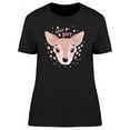 thumbnail image 1 of Deer Girl Cute Cartoon T-Shirt Women -Image by Shutterstock, Female Large, 1 of 2