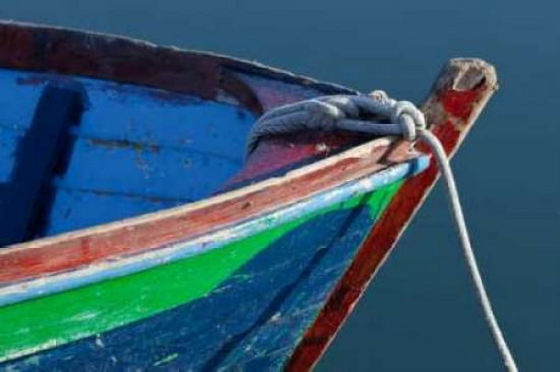 Deer Harbor Boat II Canvas Art - Kathy Mahan (12 x 18)