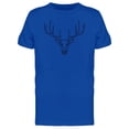 thumbnail image 1 of Deer Head Animal Sketch T-Shirt Men -Image by Shutterstock, Male Medium, 1 of 2