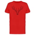 thumbnail image 1 of Deer Head Animal Sketch Tee Men's -Image by Shutterstock, 1 of 2