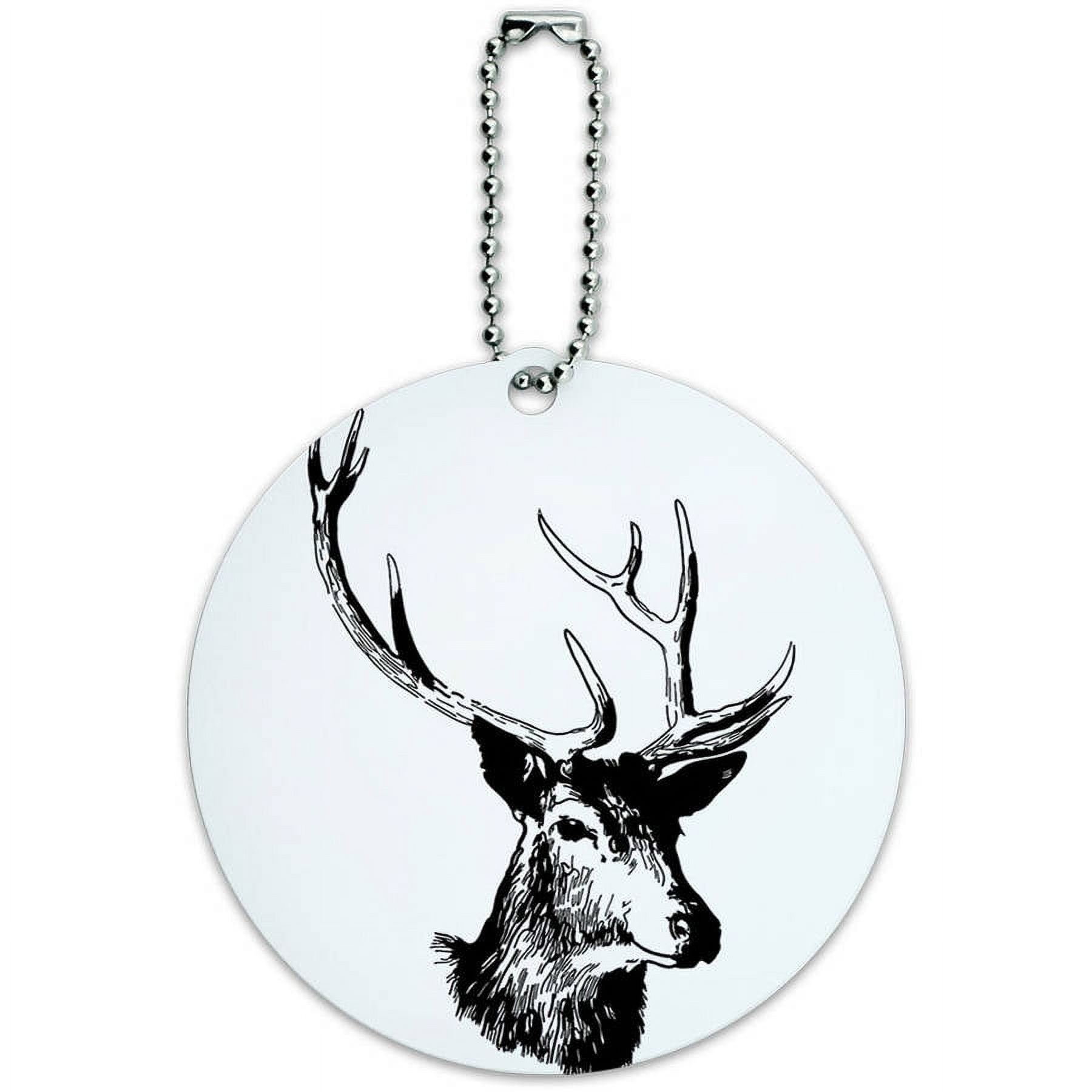 DEER LUGGAGE TAG